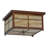 Basilton Glass Flush Mount
