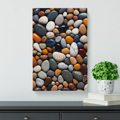 Pebbles Informel - Wrapped Canvas