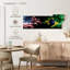 «Smoky USA», drapeaux du Brésil sur toile-415562245