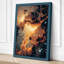 Cosmic Nebula Modern - Wrapped Canvas-302500757-302500750
