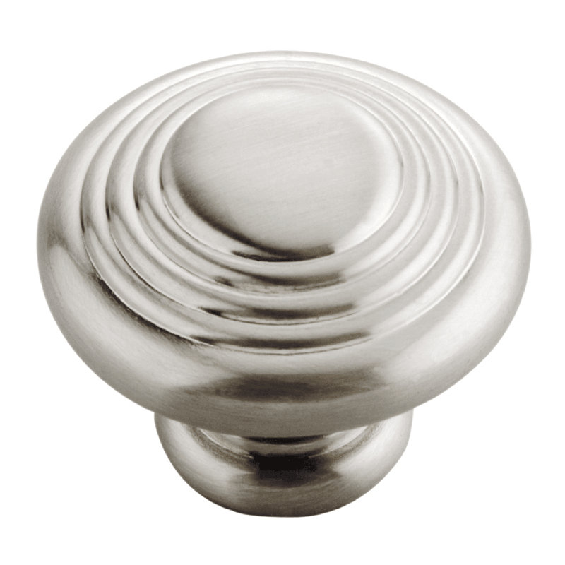 Poignée champignon 1 1/4 po Fanway, Nickel satiné