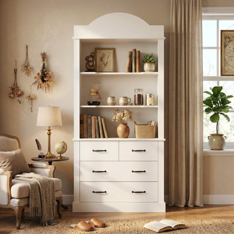 Elegant White Storage Cabinet