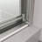 Bypass Shower Door, Sliding Door, With 1/4" Tempered Glass 50-54"X70"-114019036