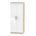 White Gloss/Oak Wood Veneer