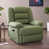 Green Faux Leather