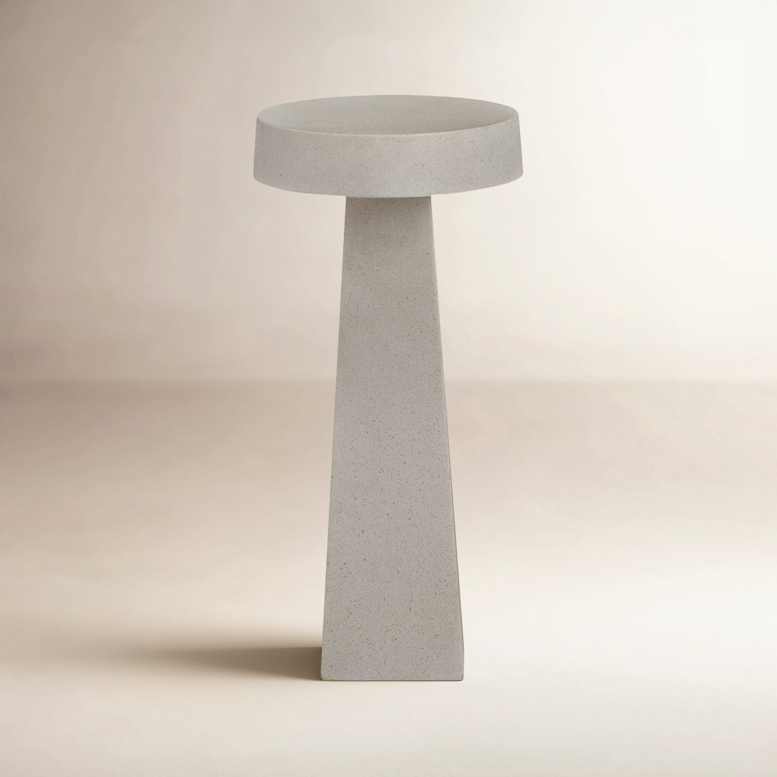 Johari End Table, White