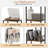 Vinyl Record Player Stand With 360° Rotating Storage, Turntable Table For Living Room, Holds Up To 200 Albums, Durable Multi-Functional Display And Organizer