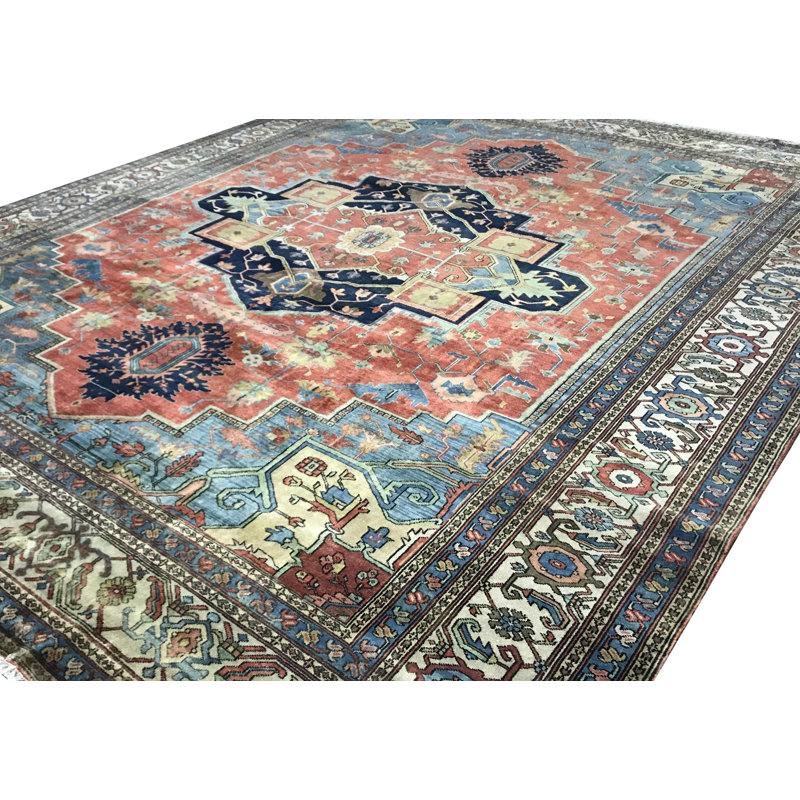 One-of-a-Kind 12'2" X 14'10" Hand Knotted Area Rug