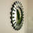 Wall-Mounted Modern Decorative Circle Mirror, Irregular Shape, Suitable For Bathroom, Bedroom, Living Room, Corridor, Entryway, Etc.