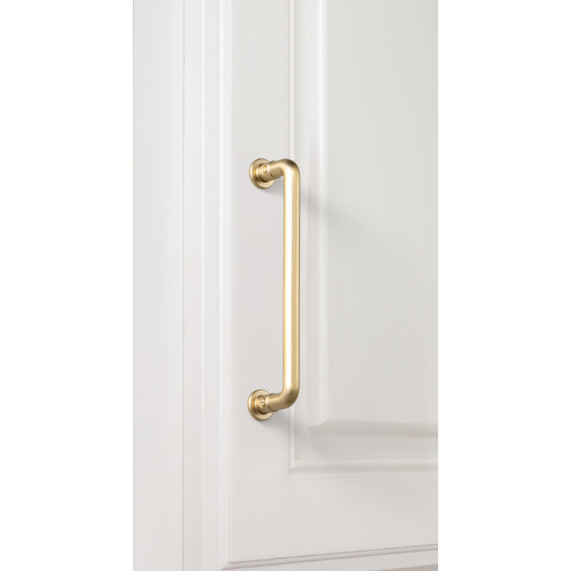 Poignée d'armoire industrielle, 5", Bronze champagne