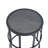 Modern Ceramic Tile Accent Table with Durable Iron Frame