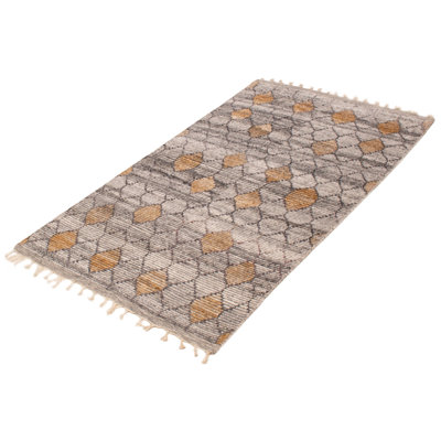 Tangier Grey Rug 4'11" x 8'2"