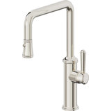 Davoli Kitchen Pull-Down Faucet with Button Sprayer - Quad Spout