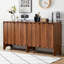 30.7" Wavy 2-Door Accent Cabinet 