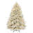 Frosted 7.5' Pre-Lit Pine Christmas Tree