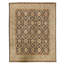 Hand Knotted Wool Oriental Area Rug in Black And Gray