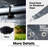 12X20ft Canopy Replacement For Garage Shelter - Waterproof And . 76 Elastic Buckles. Grey Polypropylene. Simple Installation Storage. Versatile Outdoor Settings Carport Tarp Waterproof, Space Needs-121549796-121549800