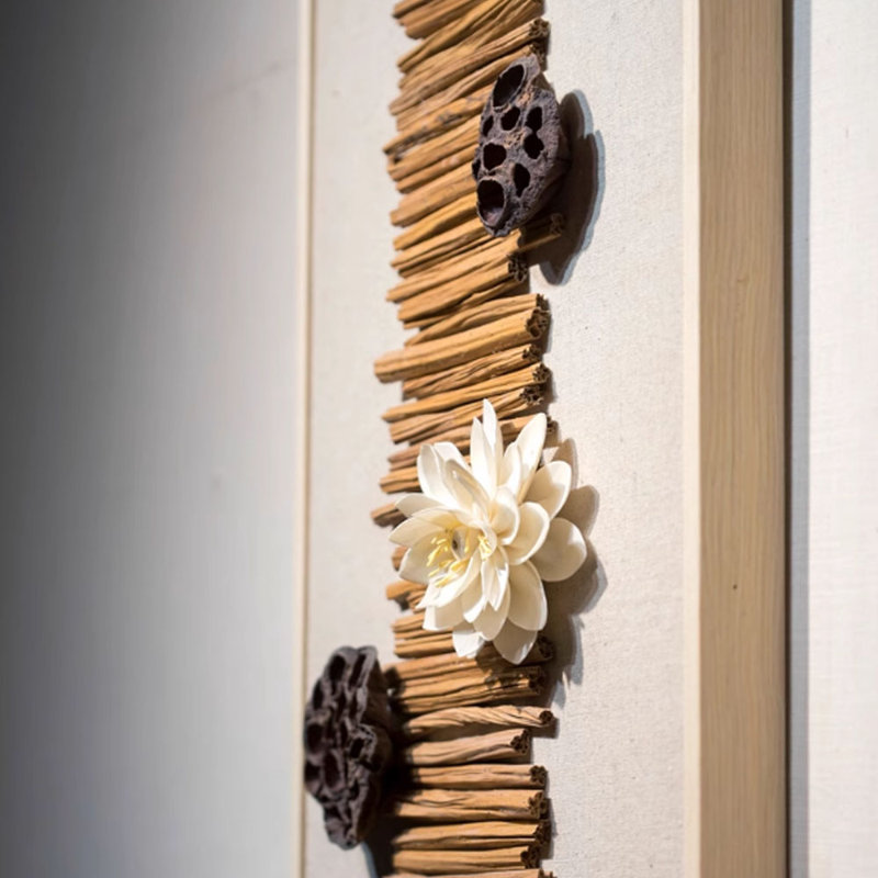 Creative lotus flower wall decor