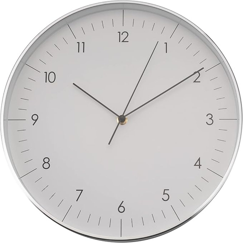 Horloge murale moderne sans tache LUUK
