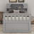 Twin Size Captain Platform Bed Frame With Shelves And Drawers