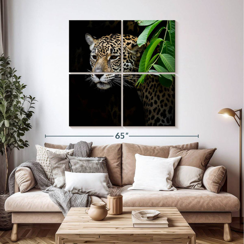 Brampt rôdant Jaguar, H 45 po x l 45 po