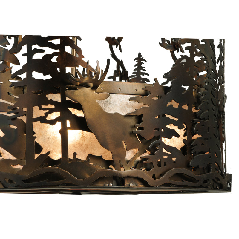 Rustic Lodge 4 - Light Chandelier