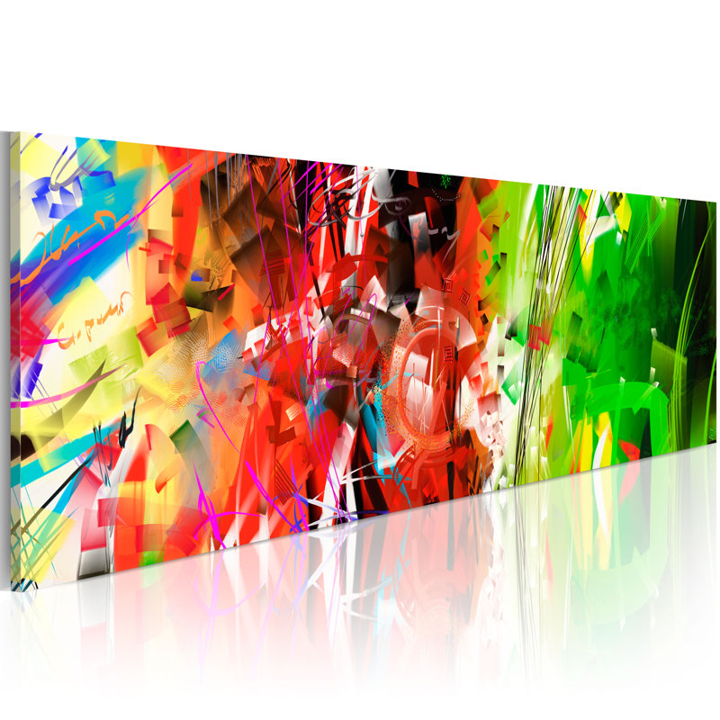 No Frame Panoramic Print on Canvas, 45cm H x 135cm W