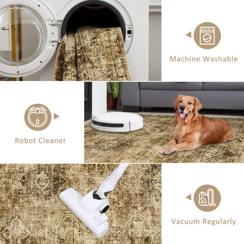 Tapis lavables pour tapis Tapis de salle à manger pour la cuisine