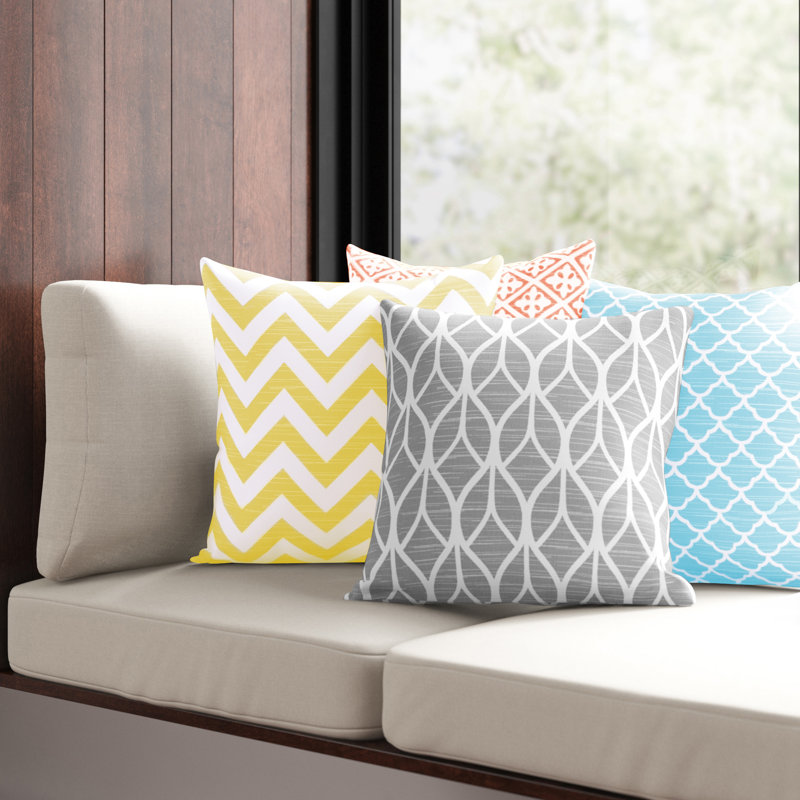 Arylide Square Cushion Cover, Mix