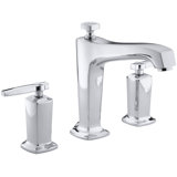 Margaux® Deck-Mount Bath Faucet Trim for High-flow Valve with Non-Diverter Spout and Lever Handles, Valve Not Included