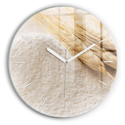 Glass Wall Clock