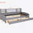 Upholstered Platform Bed With Drawers-114011762