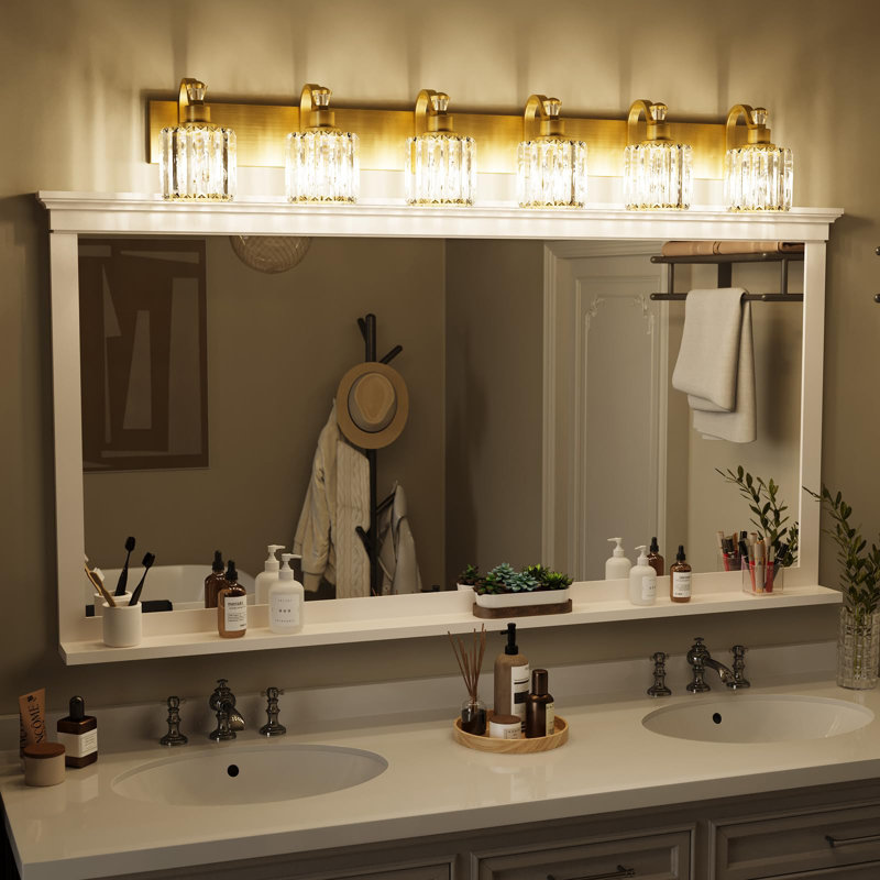 Luminaires de salle de bain en cristal, 6