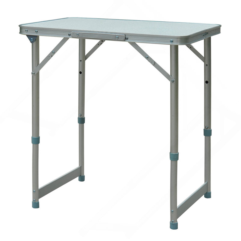 Table de camping portable, Argent