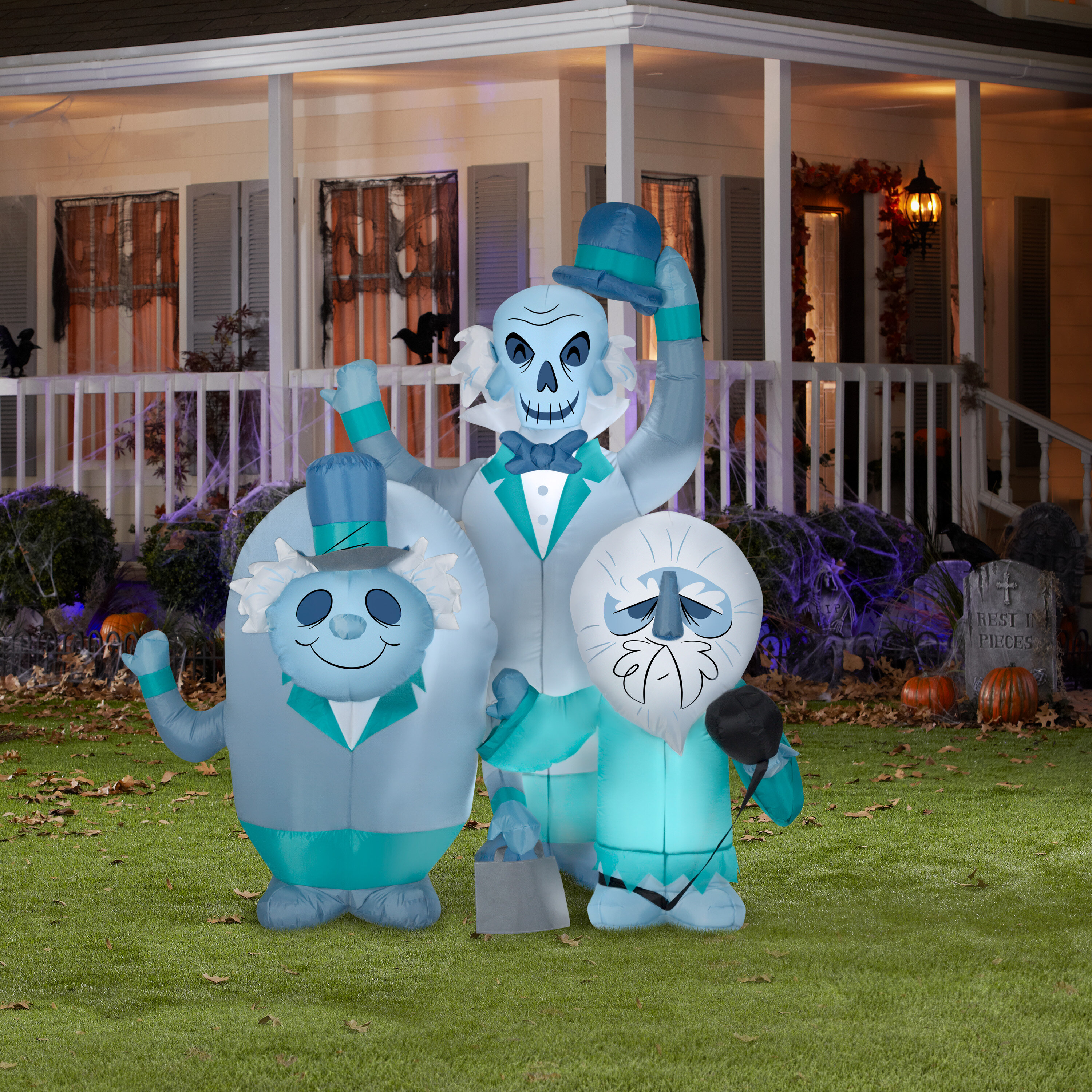 Gemmy Industries Disney Haunted Mansion Hitchhiking Ghosts Inflatable ...