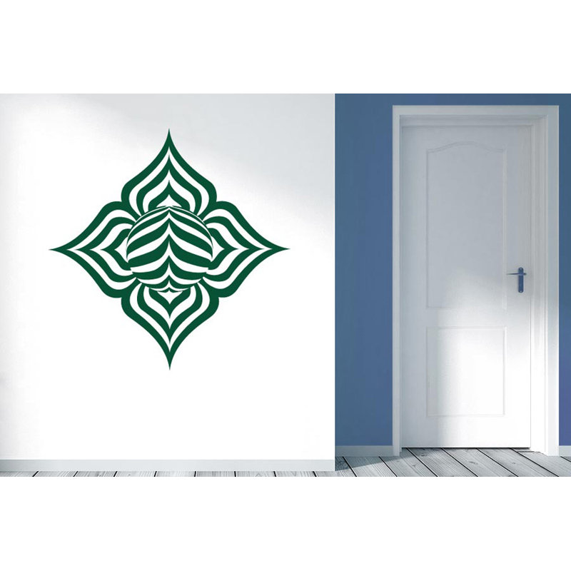 Abstract Wall Decal, Green