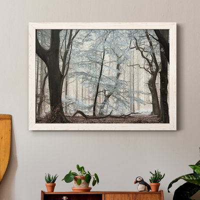 Silverwood - Reproduction d'art graphique sur toile encadrée
