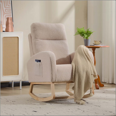 Chaise berçante Modern