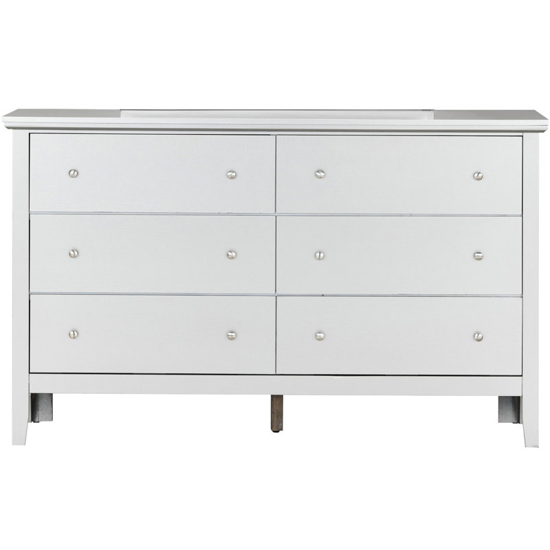 Commode couleur champagne champagne G1333-d - entièrement assemblée, tiroirs durables, quincaillerie en métal terni, élégante,