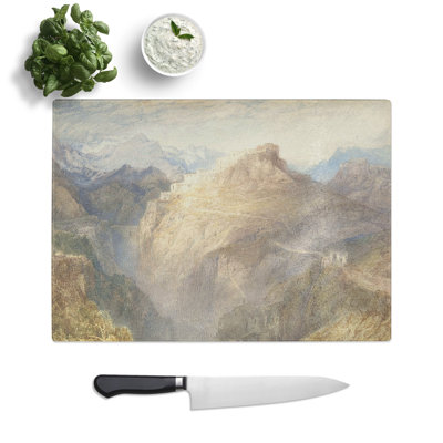 Fort by Joseph Mallord William Turner Chopping Board