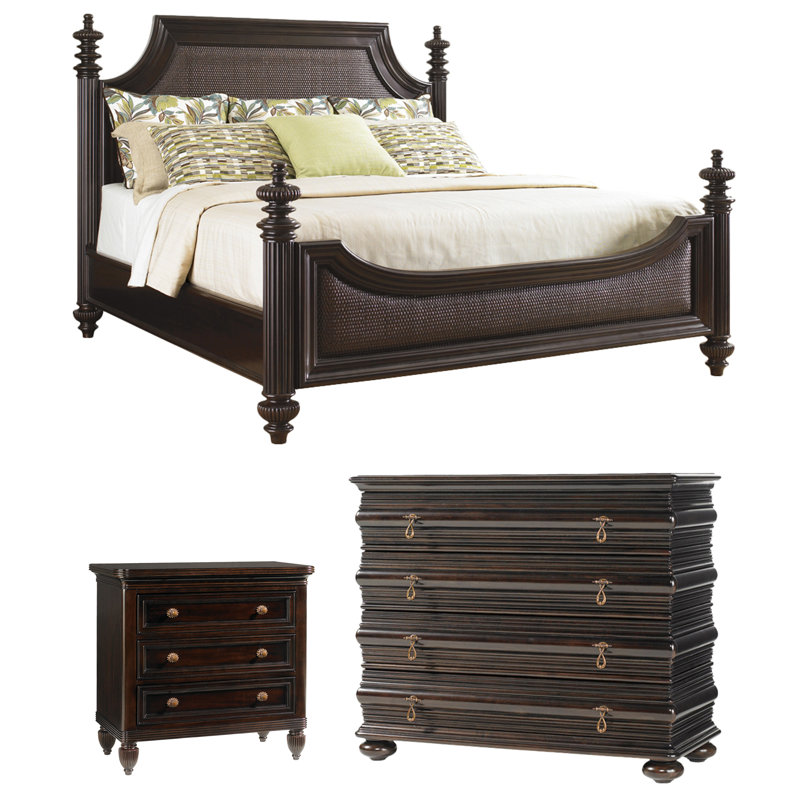 Royal Kahala Platform Configurable Bedroom Set