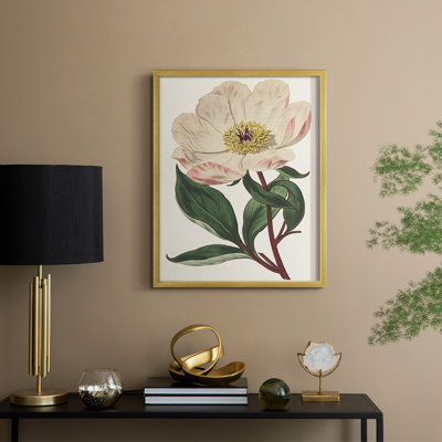 Pink Floral Mix VII Framed Print - Solid Wood