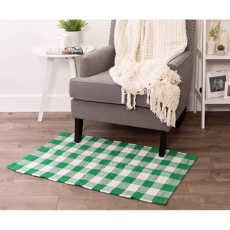 Weimar Cotton Gingham Indoor Rug
