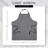 Checkered Linen Bib Apron-459137200