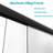 46" - 48" W x 72" H Double Sliding Semi-Frameless Shower Door-86880954