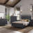 King Open Panel Bed