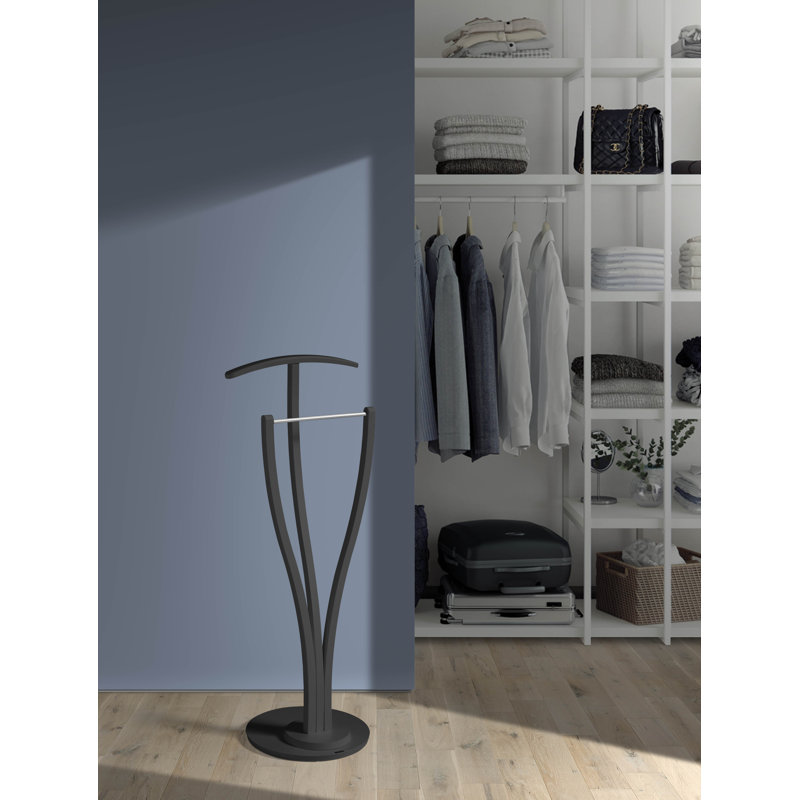 Beem Freestanding Valet Stand, Black