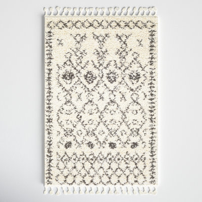 Mossy Charcoal/Beige Rug