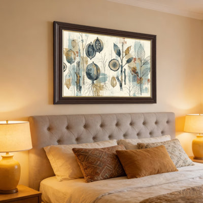 Antique Gold Framed，Canvas Wall Art for Living Room, Bedroom, Office or Entryway – Decorative Wall Decor with Botanical Art