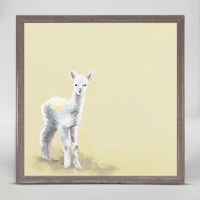 Kati Little Baby Llama Mini Framed Art -  Harriet Bee, HBEE4216 41440015